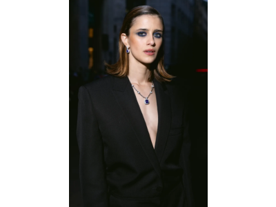 Benedetta Porcaroli v kombinezonu Tom Ford: eleganten milanski videz na dogodku Design Week 2025